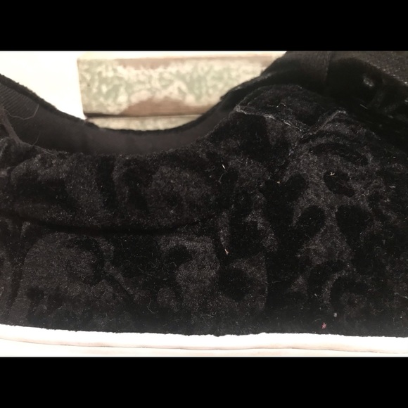 Rebecca Minkoff Black Velvet Sneaker - Picture 6 of 6